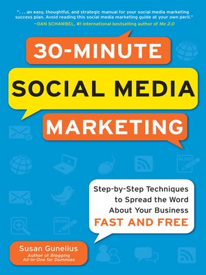 cover image of 30-Minute Social Media Marketing